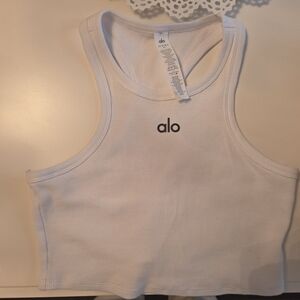 ALO Yoga White Tank Top